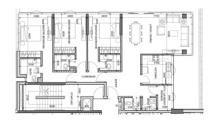 Планировка квартиры 3 спальни в ЖК SOHO SQUARE № 11007